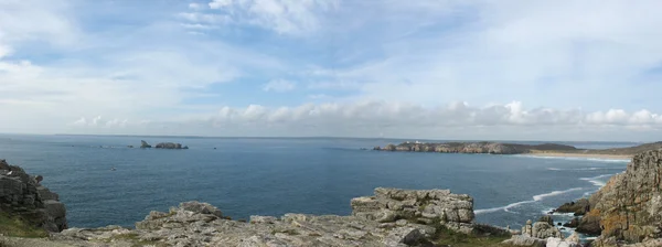 Pointe de Penhir et du Toulinguet Bretagnessa — kuvapankkivalokuva