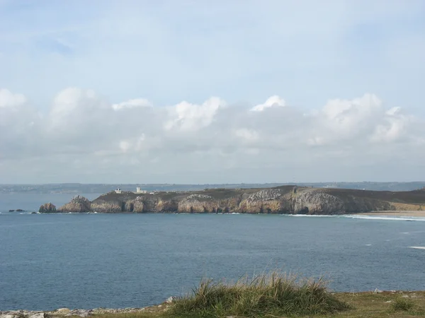 Pointe de Penhir et du Toulinguet Bretagnessa — kuvapankkivalokuva