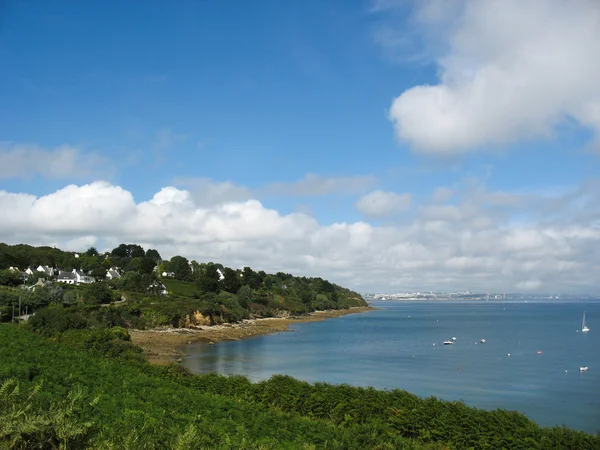 Pointe des Espagnols et côte bretonne — Photo