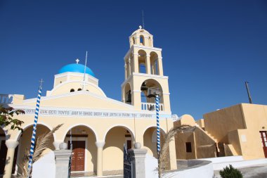 Şapel santorini Adası