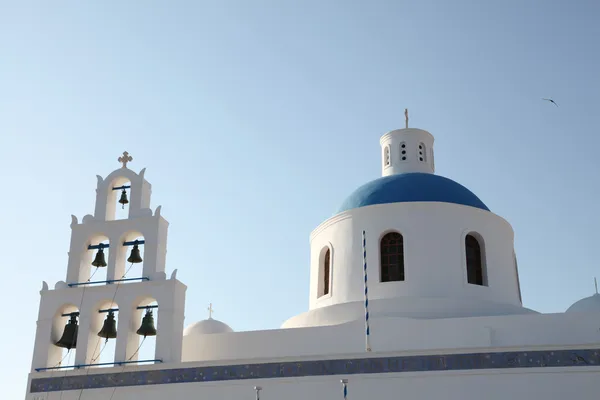 圣托里尼岛上的教堂 — 图库照片