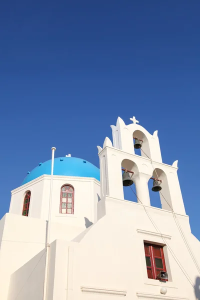 Capilla en la isla de Santorini —  Fotos de Stock