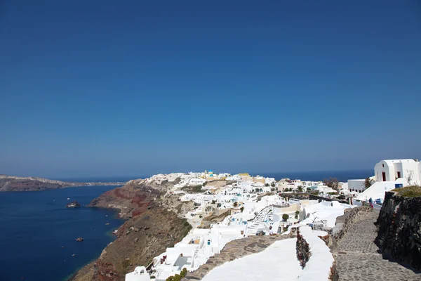 Oia op santorini eiland in de Cycladen — Stockfoto