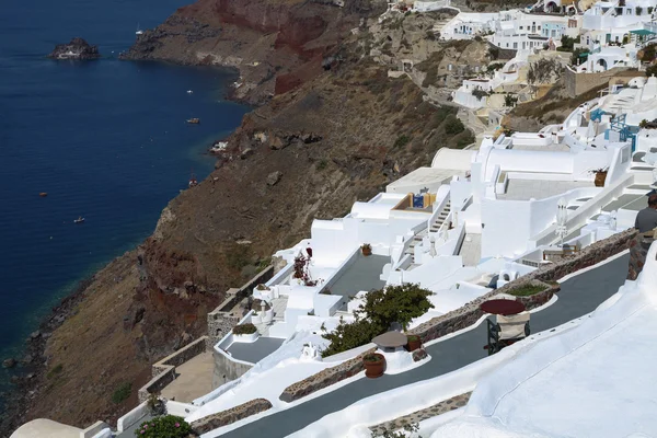 Terrace on the Mediterranean sea — Stock Photo, Image