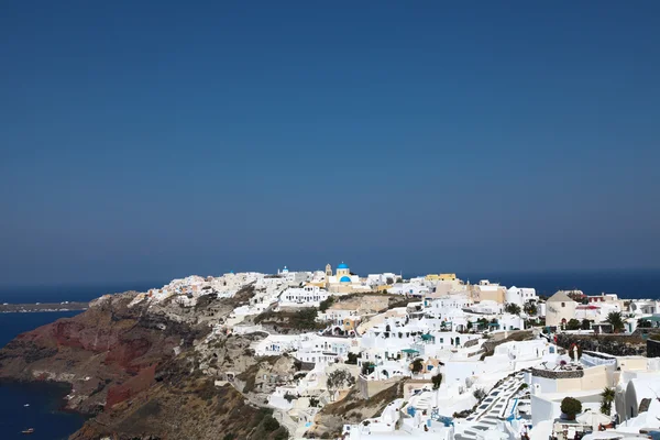 Oia on Santorini island in the Cyclades — Stock Photo, Image