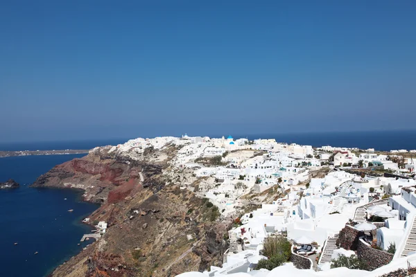 Oia op santorini eiland in de Cycladen — Stockfoto