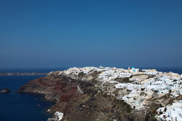 Oia op santorini eiland in de Cycladen — Stockfoto