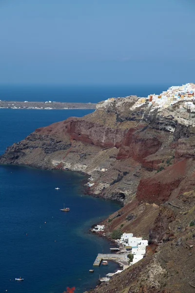 Oia na ostrově santorini v Kyklady — Stock fotografie