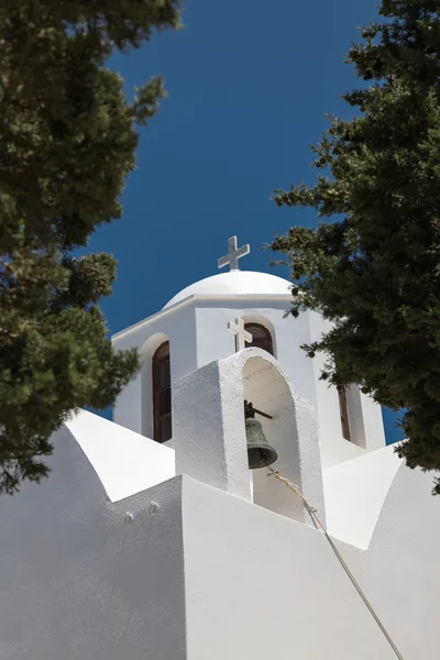 Kaplica na wyspie santorini — Zdjęcie stockowe