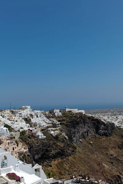 Fira sull'isola di Santorini — Foto Stock