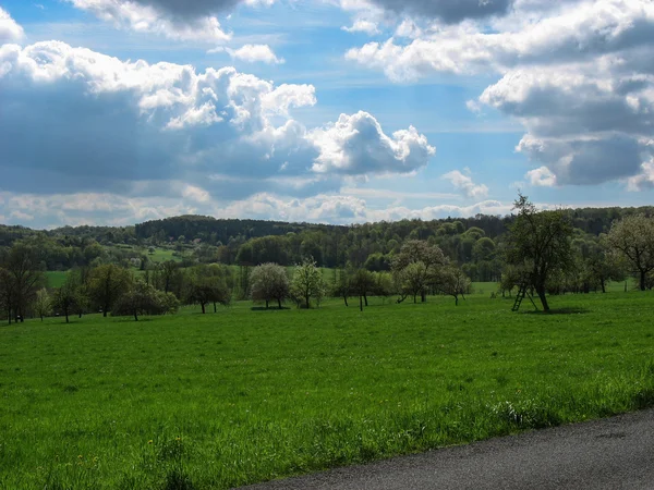 Landschaft in den Vogesen — Stockfoto