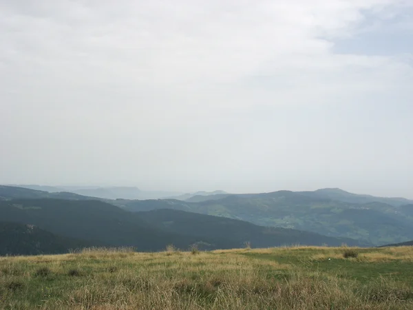 Landschap in de Vogezen en de Ballon d'Alsace — Stockfoto