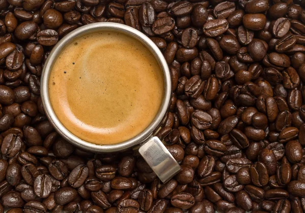 Espresso drinken — Stockfoto