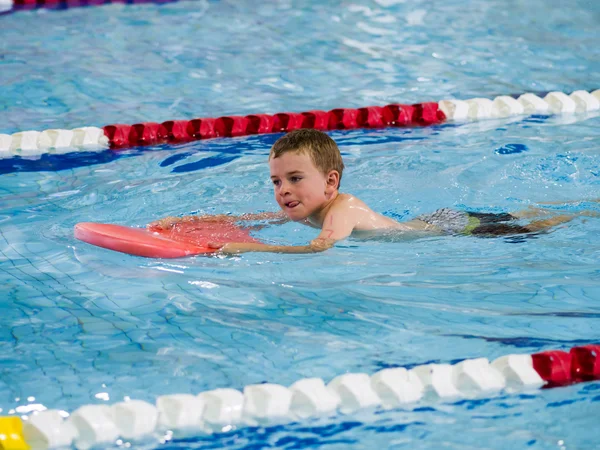 Erster Triathlon — Stockfoto