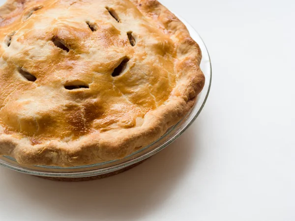 Torta di mele calda — Foto Stock