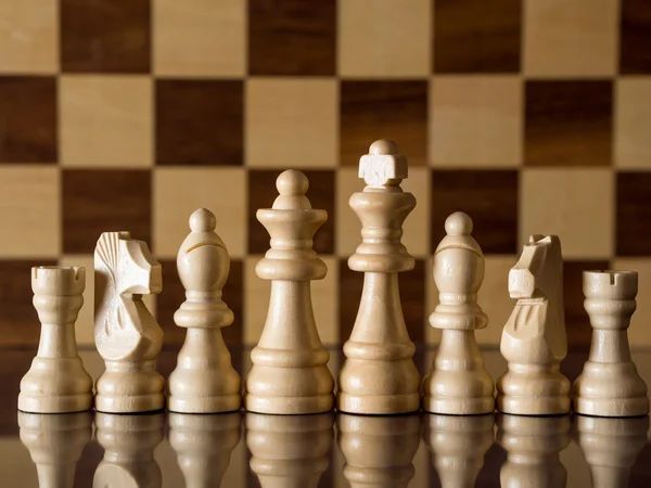 チェスのゲームの王 — ストック写真