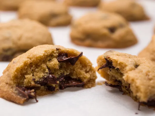 Biscuits frais cuits au four Photo De Stock