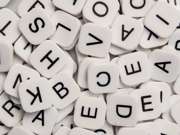 Jumble of letters — Stock Photo, Image