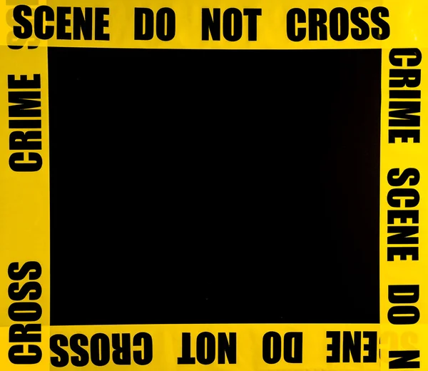 Crime scene frame — Stock Photo, Image