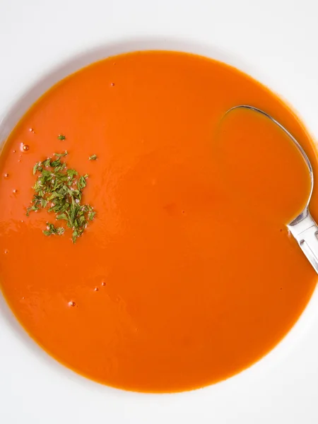 Sopa de tomate — Fotografia de Stock