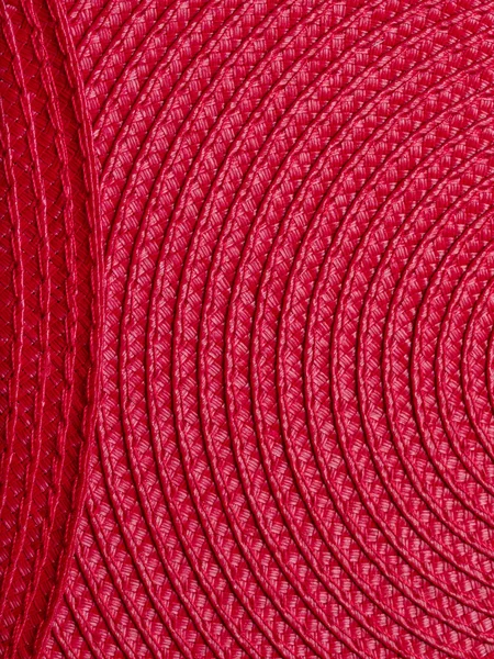 Rote Tischmatten — Stockfoto