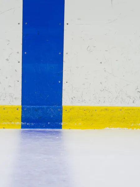 Hockey blauwe lijn — Stockfoto