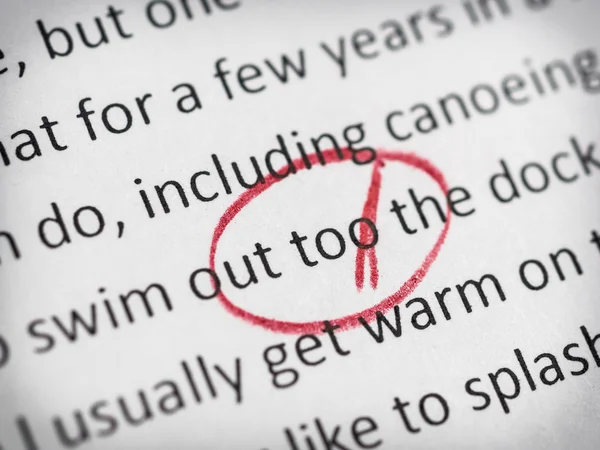 İngilizce kompozisyon hata