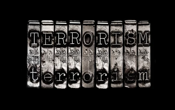 Concetto di terrorismo — Foto Stock