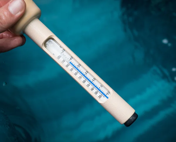 Hot tub thermometer — Stock Photo, Image