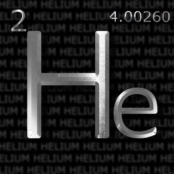 Helium element concept — Stock Photo, Image