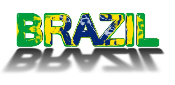 Brazilië land concept — Stockfoto