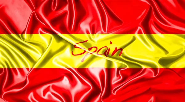 Bandeira Espanha . — Fotografia de Stock