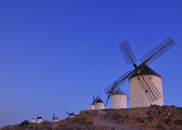 Windmills in Consuegra, Spain. — Stock Photo, Image