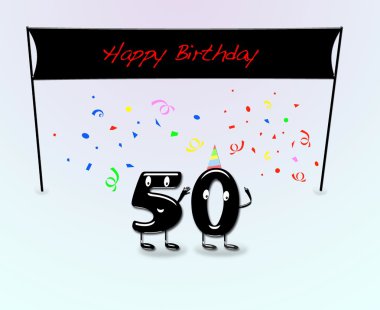 50th doğum günü partisi.