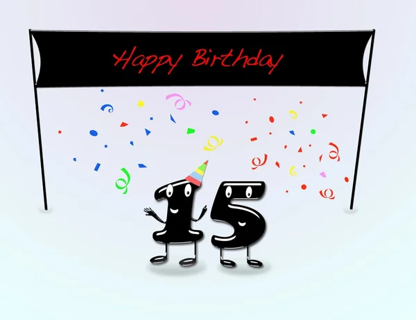 15th birthday party. — Stock Photo, Image