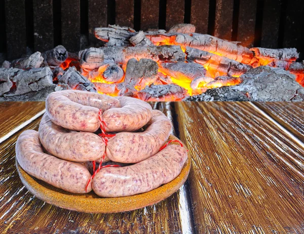 Creole sausage. — Stock Photo, Image