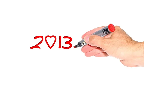 2013 nuovo anno . — Foto Stock