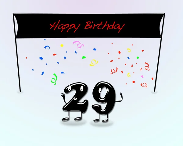 29-én születésnapi party. — Stock Fotó