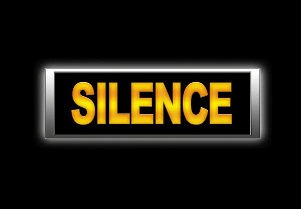 Silence. — Stock Photo, Image