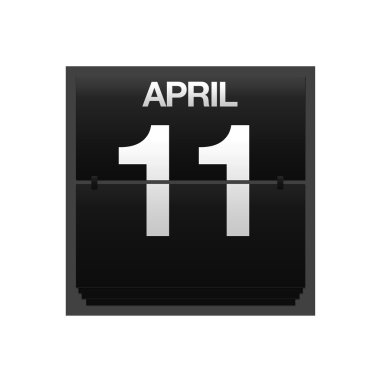sayaç takvimi 11 Nisan.