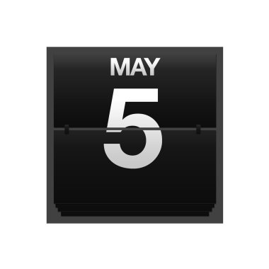 sayaç takvim 5 Mayıs.
