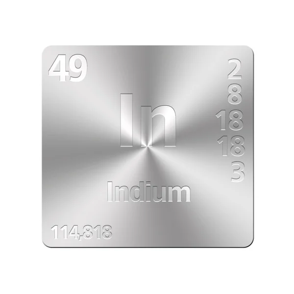 Indium, en . —  Fotos de Stock