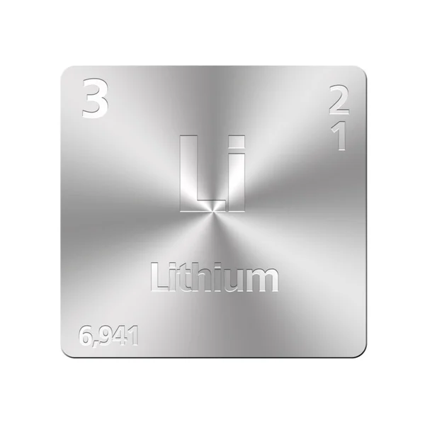 Lithium. — Stockfoto