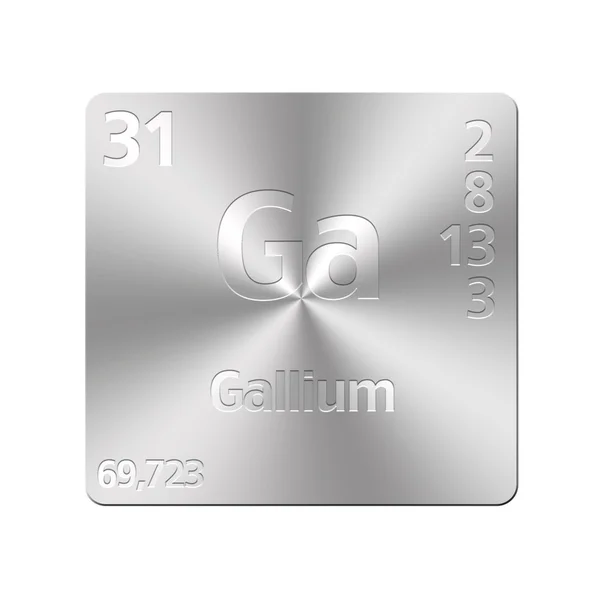 Gallium. — Stockfoto