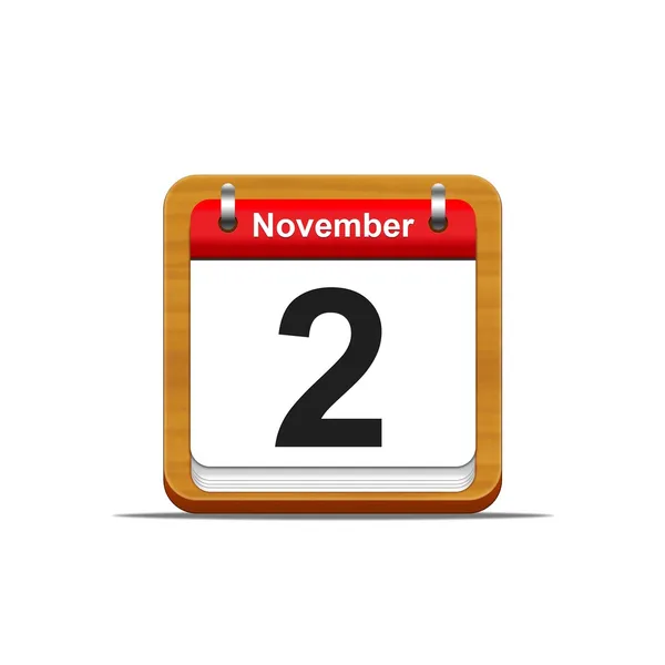 2. November. — Stockfoto