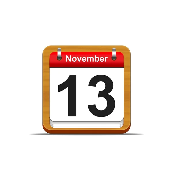 November 13. — Stock Photo, Image