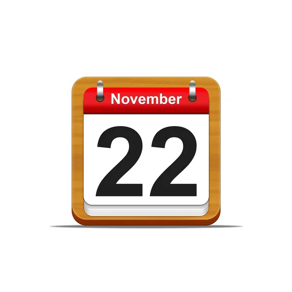 22. November. — Stockfoto