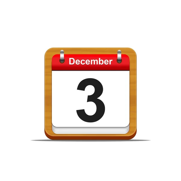 3 dicembre . — Foto Stock