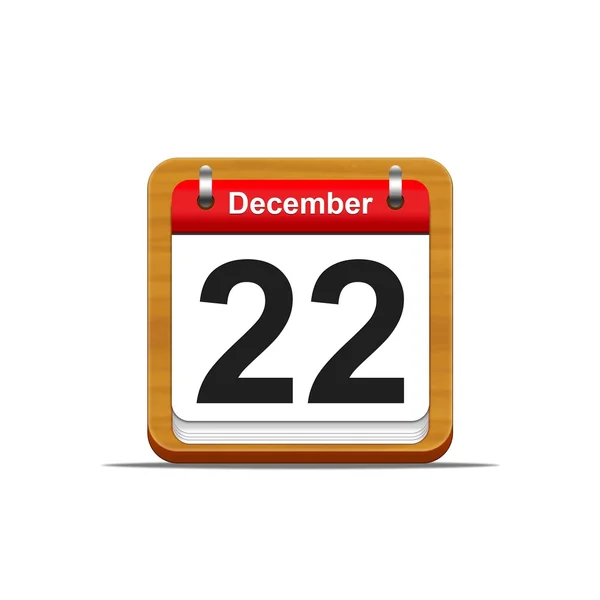 December 22. — Stock Photo, Image