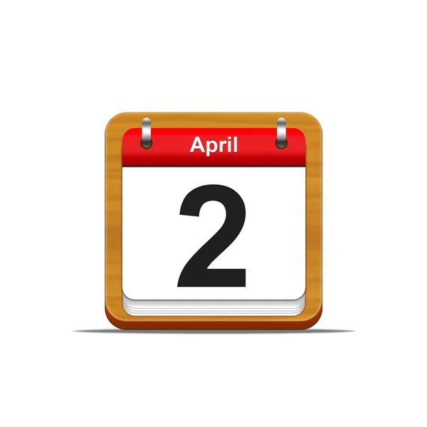 2 aprile . — Foto Stock